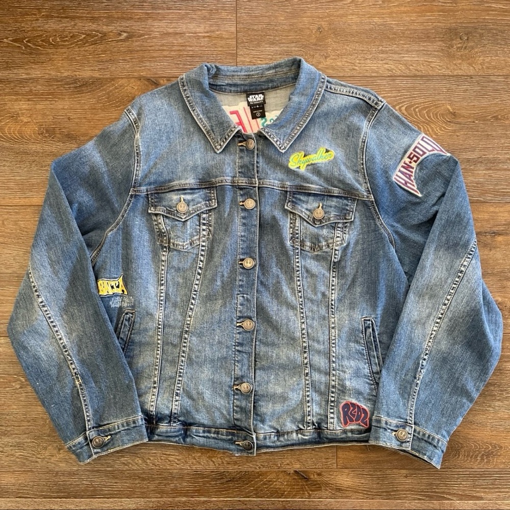 Her Universe Star Wars Princess Leia Denim Jacket Size 3